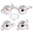 Crying pearl set vector image