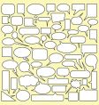 Dialog bubbles vector image
