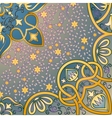 Floral arabesque background vector image