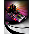 Music urban vector image