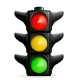 Traffic lights vector image