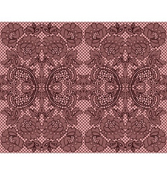 SeamlessLaceBurgundyOnPinkBackground SeamlessLaceBurgundyOnPinkBackground vector image