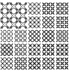 Seamless patterns vector image