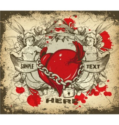 Vintage background vector image