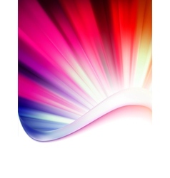 Abstract burst card vector image