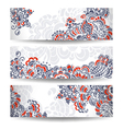 Flower background vector image