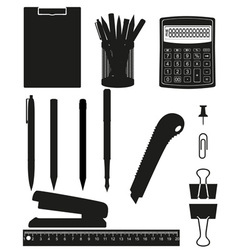 Stationery set 03 vector image