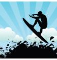 Surfer vector image