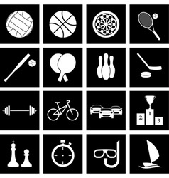 Sport icon vector image