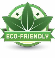 Eco-friendly vector image
