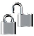Pad lock vector image