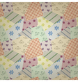 Seamless retro pattern vector image