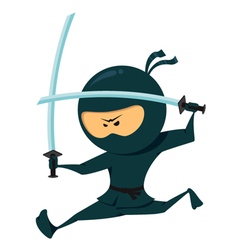 Ninja vector image