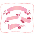Set of Ribbon Banners vector image