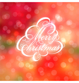 Calligraphic Christmas tree vector image
