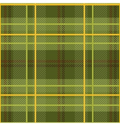 Green Plaid Pattern vector image