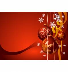 Christmas background vector image