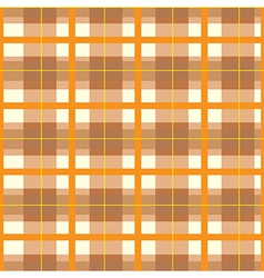 Modern Orange Plaid Pattern vector image