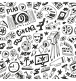 Cinema - seamless background Cinema - seamless background vector image