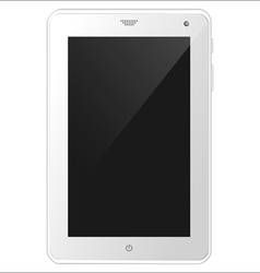 White tablet PC eps10 vector image