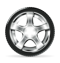 Car Wheel vector image