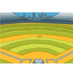 Baseball Stadium vector image
