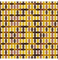 Retro seamless geometric pattern vector image