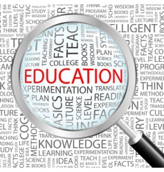 Education vector image