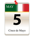 Cinco de Mayo vector image