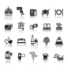 Signs tourism travel sports third set vector image