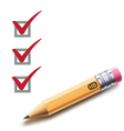 Checklist vector image