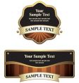 Labels vector image