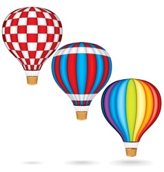Hot Air Balloons vector image