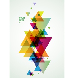 Abstract colorful background vector image