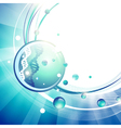 DNA Frame vector image