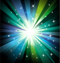 Lights explosion Lights explosion vector image