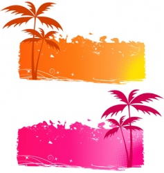 Grungy backgrounds vector image