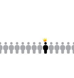 Leadership concept vector image