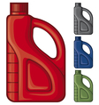 Plastic gallon vector image