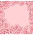 Rose frame vector image