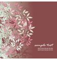 Floral background Floral background vector image