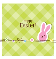 Easter card vector image