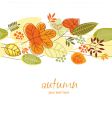 Autumn background vector image