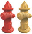 Fire Hydrants vector image