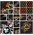 Playing cards vector image