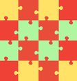 Puzzle for kid vector image