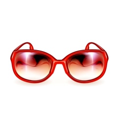 Sunglasses vector image