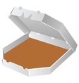 Box for pizza vector image