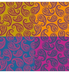 Seamless pattern - paisley vector image