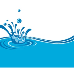 Water vector image